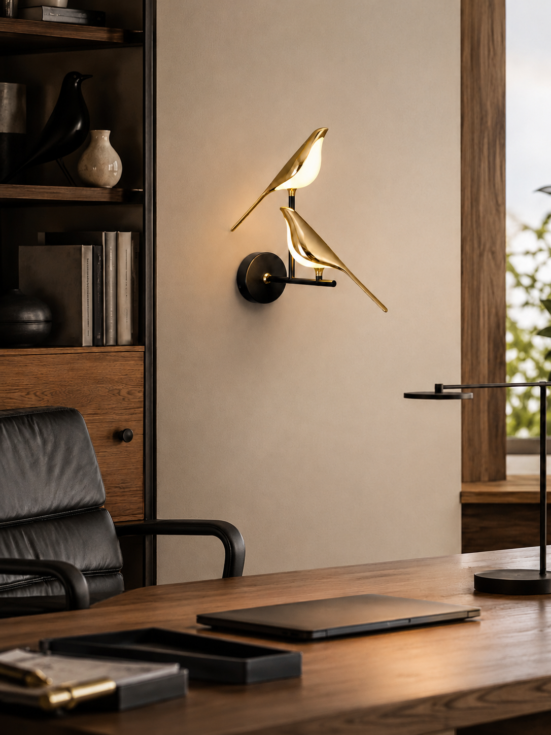 Applique Murale LED Oiseau Duo