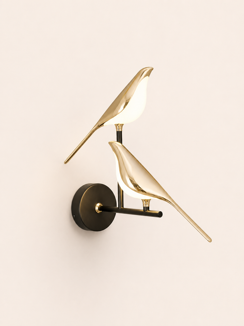 Applique murale LED Oiseau Duo