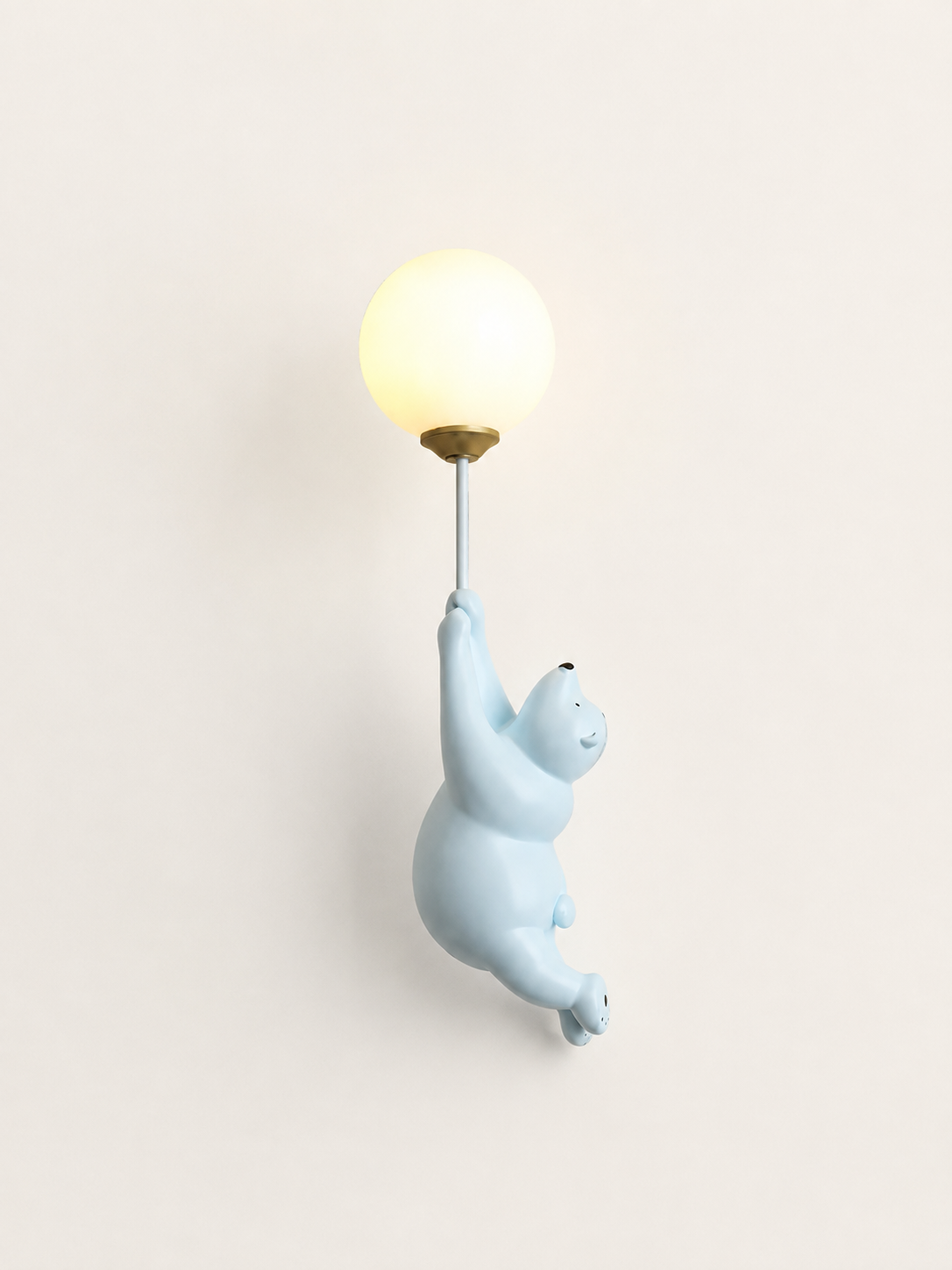 Applique Murale Ourson et Lune