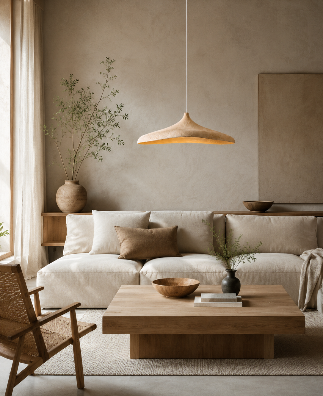 Suspension Wabi-Sabi Horizontale XL