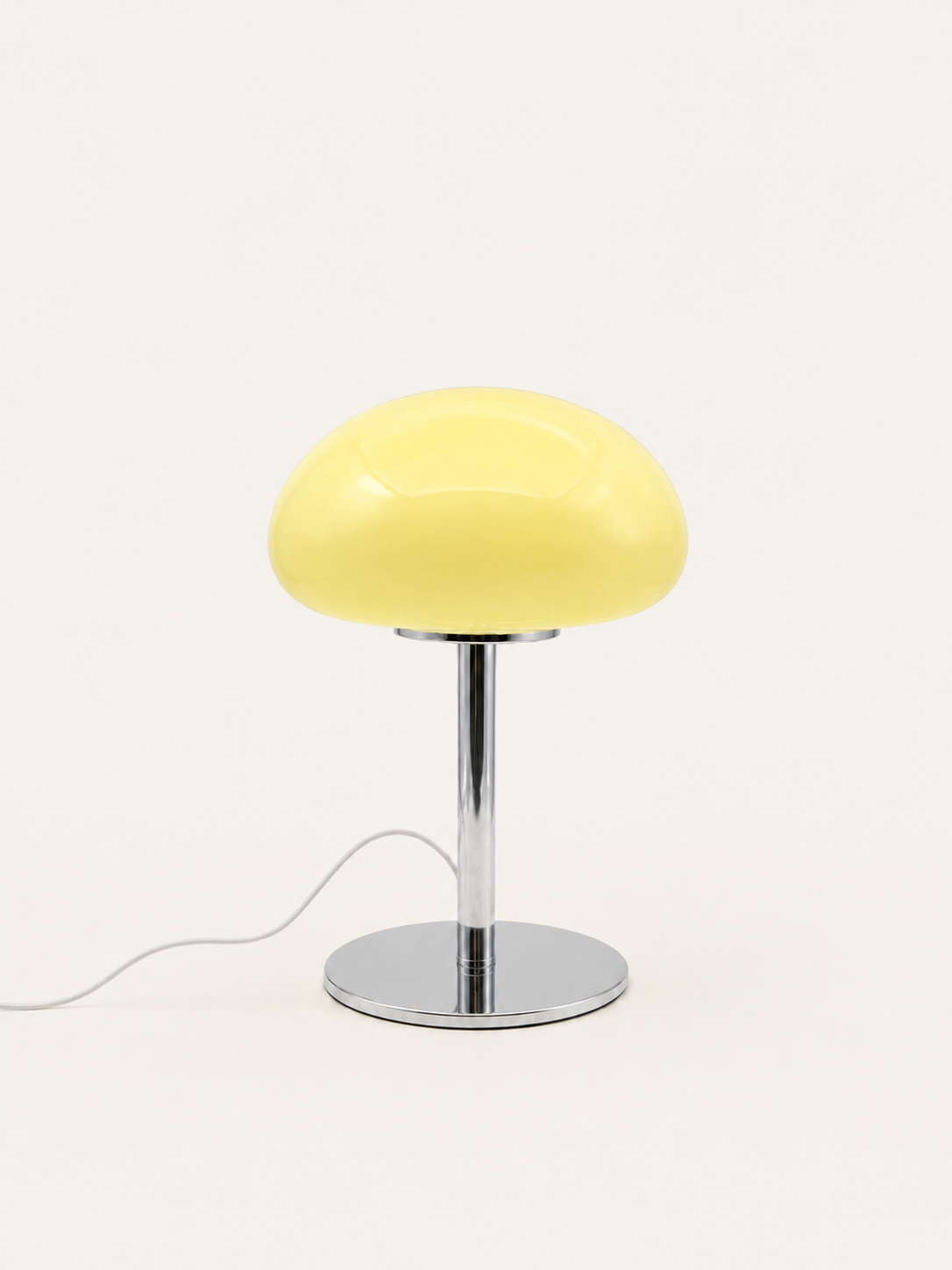 Lampe Champignon en Verre à Poser USB