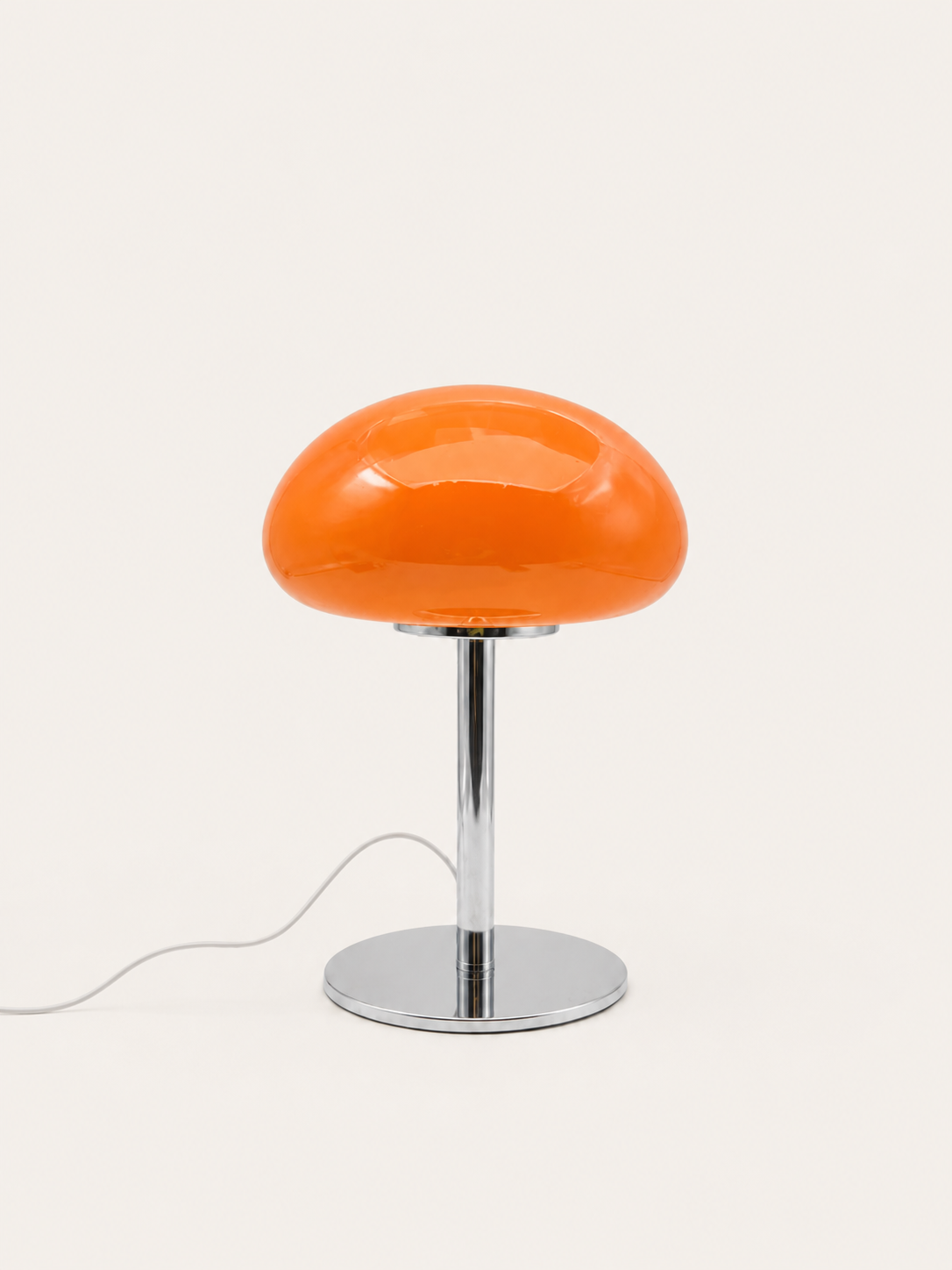 Lampe champignon en verre à poser USB