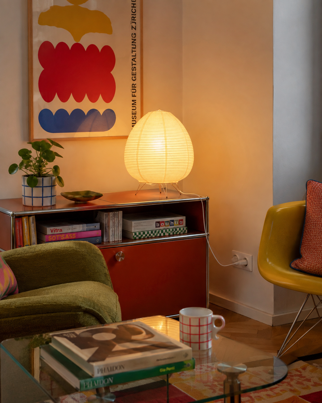 Lampe Lanterne Japonaise en Papier de Riz