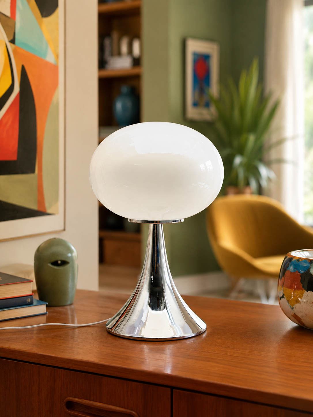 Lampe à Poser Nuage en Verre