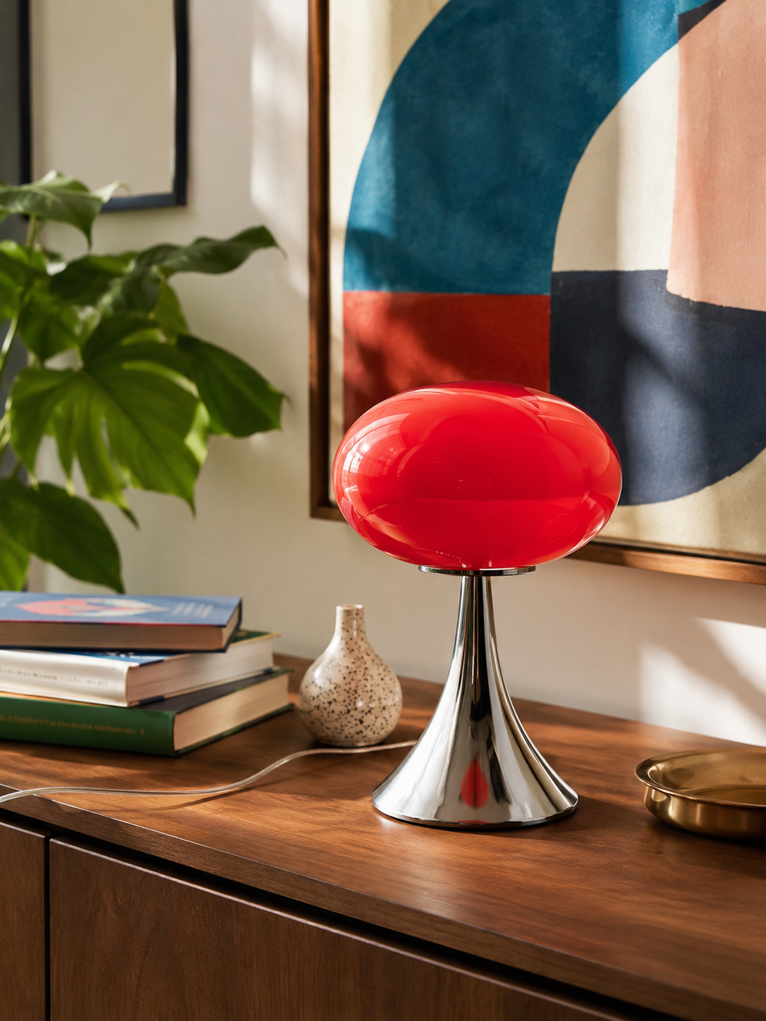 Lampe à Poser Nuage en Verre