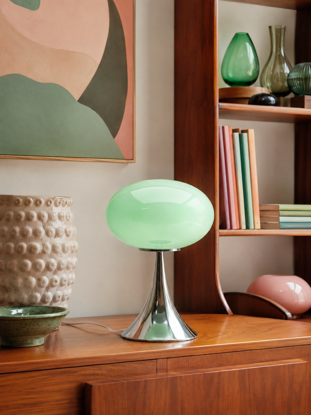 Lampe à Poser Nuage en Verre