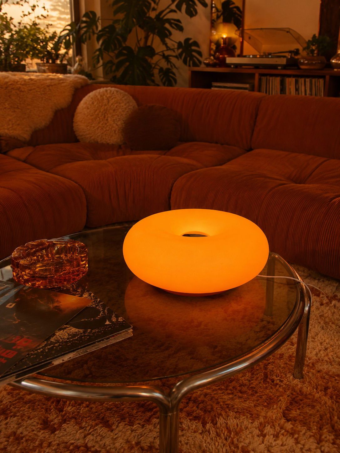 Lampe à Poser Donut Design Bauhaus