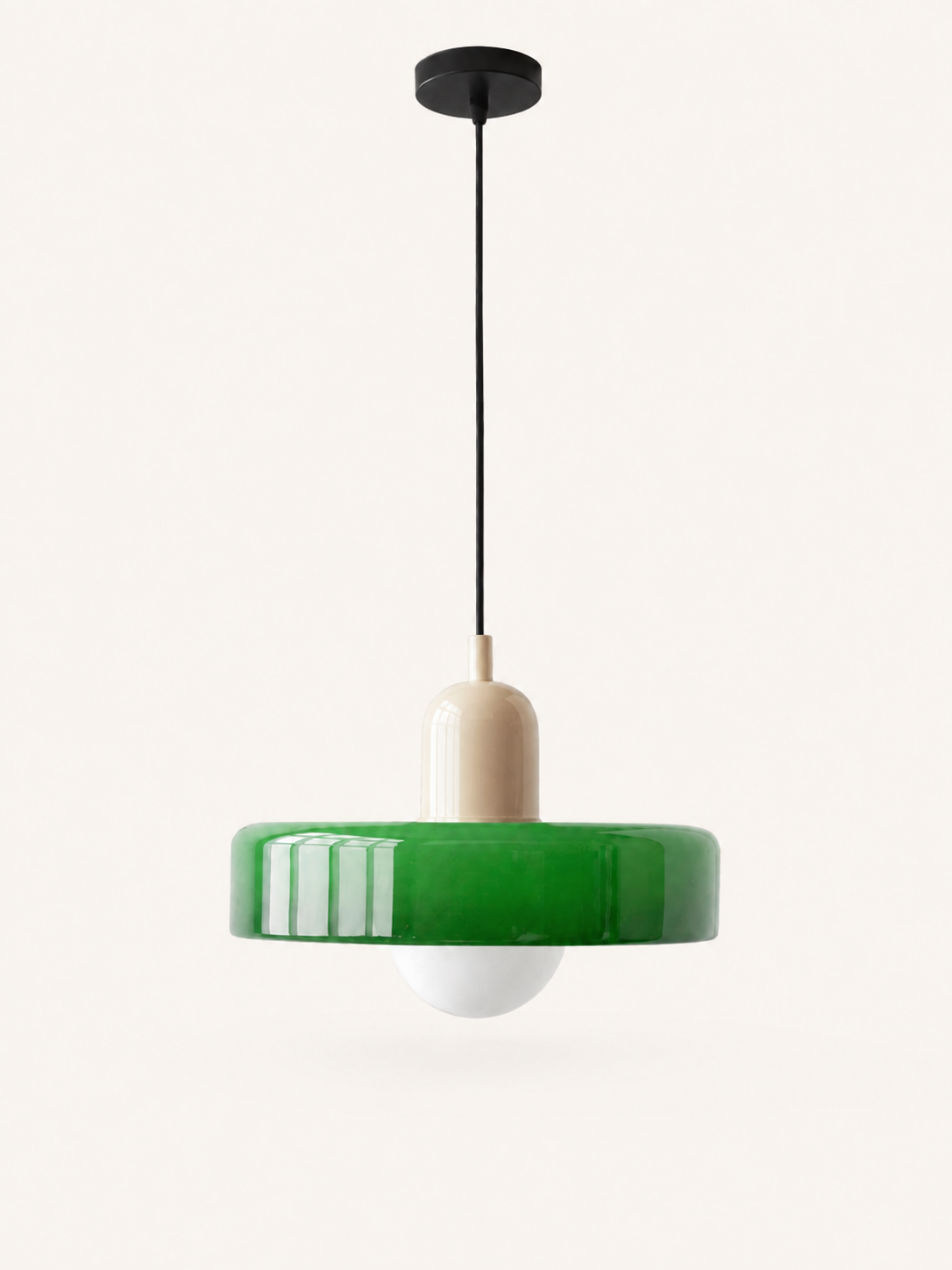 Suspension Boule en Verre Soufflé Coloré