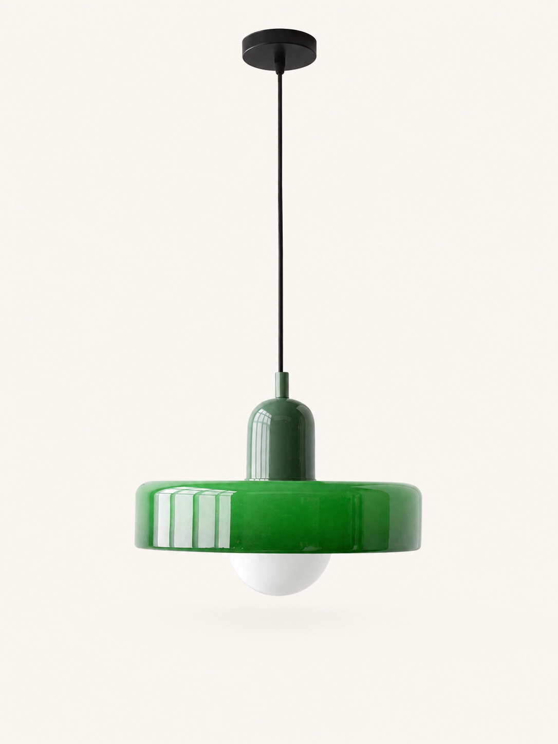 Suspension Boule en Verre Soufflé Coloré