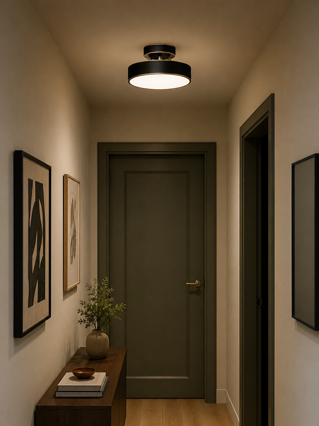 Plafonnier LED Rond Minimaliste