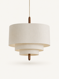Suspension Wabi-Sabi en toile tendue