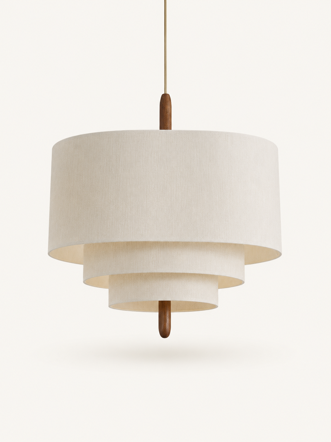 Suspension Wabi-Sabi en toile tendue