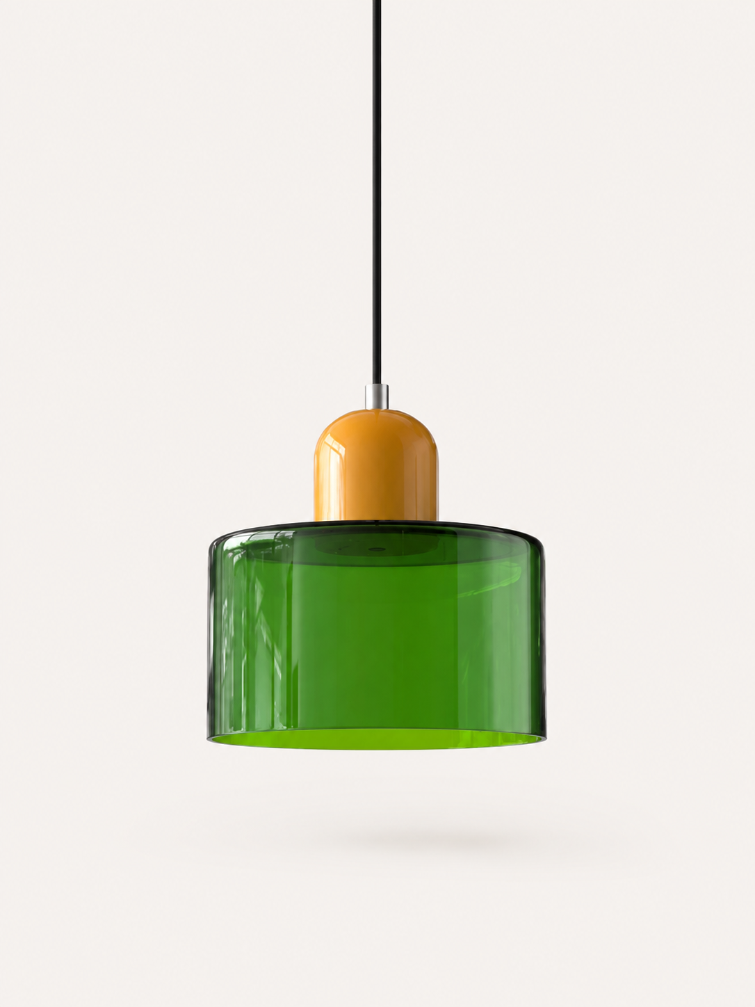 Suspension Goutte en Verre Coloré