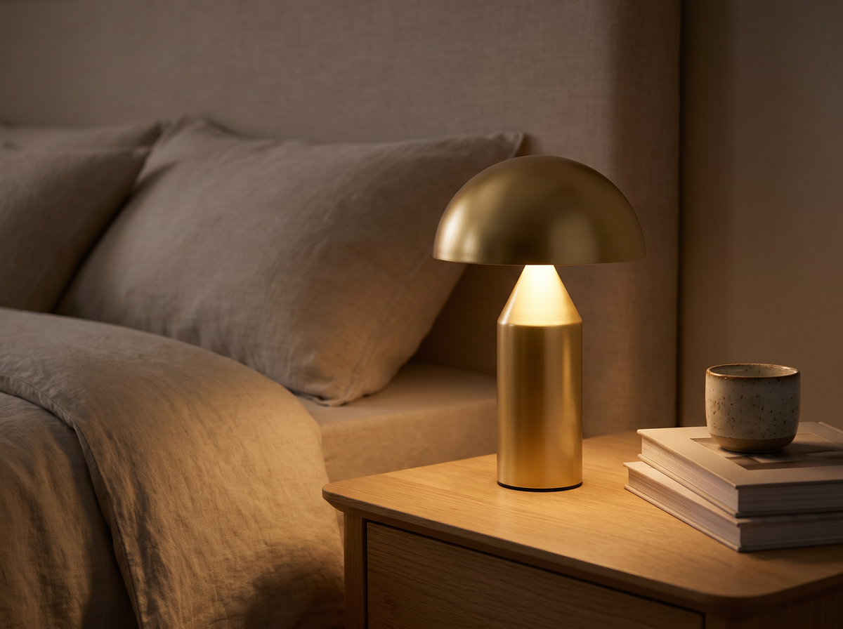 Lampe de Chevet Champignon Rechargeable