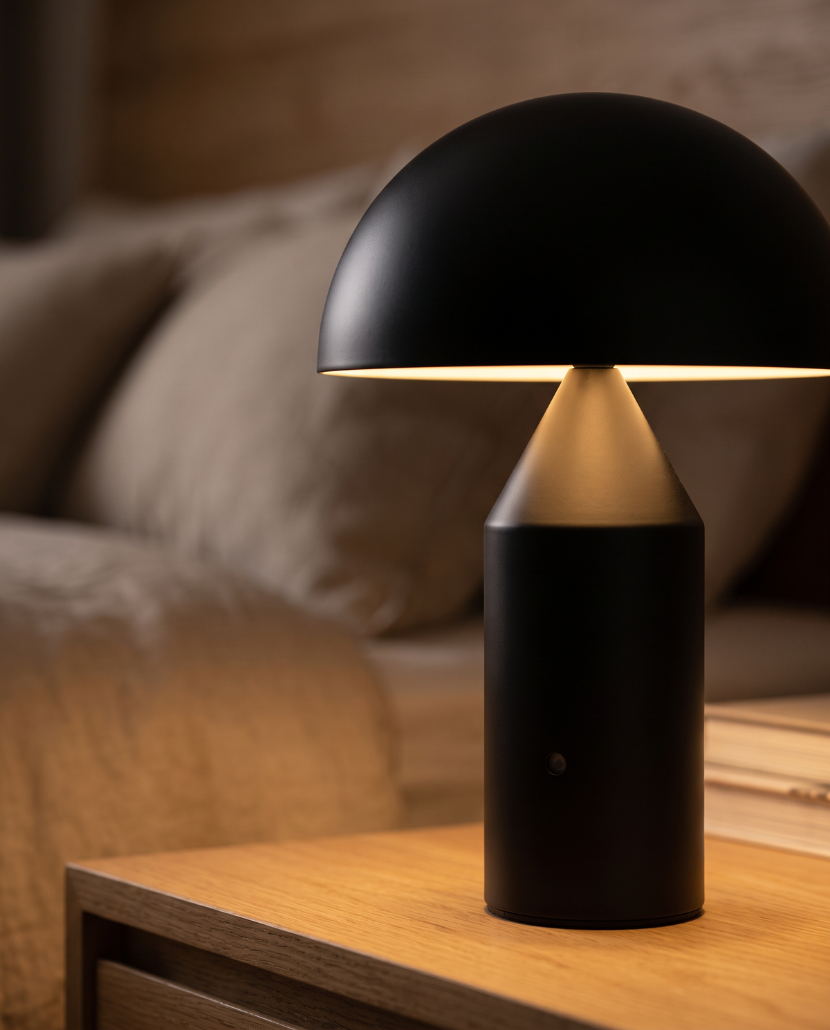 Lampe de Chevet Champignon Rechargeable